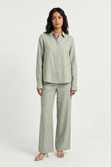 Seaside Afternoon Linen Shirt
