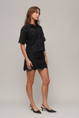 Siren Lace Mini Skirt