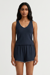 Stately V-neck Tank