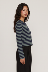Zero Effort Stripe Long Sleeve Tee
