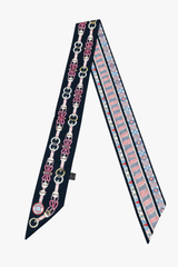 Waves Skinny Scarf