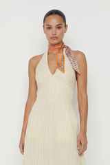 Waves Skinny Scarf