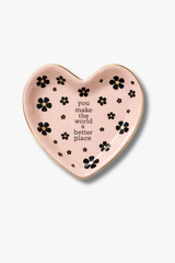 You Make the World Heart Tray