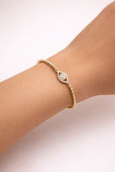 Zanya Cz Evil Eye Ball Bracelet