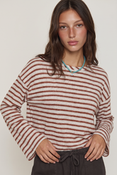Sweet Escape Stripe Long Sleeve
