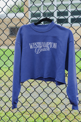 Westhampton Beach Cropped Crew Sweatshirt