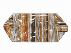 Vintage Woven Cosmetic Bag