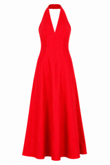 The Simone Halter Dress