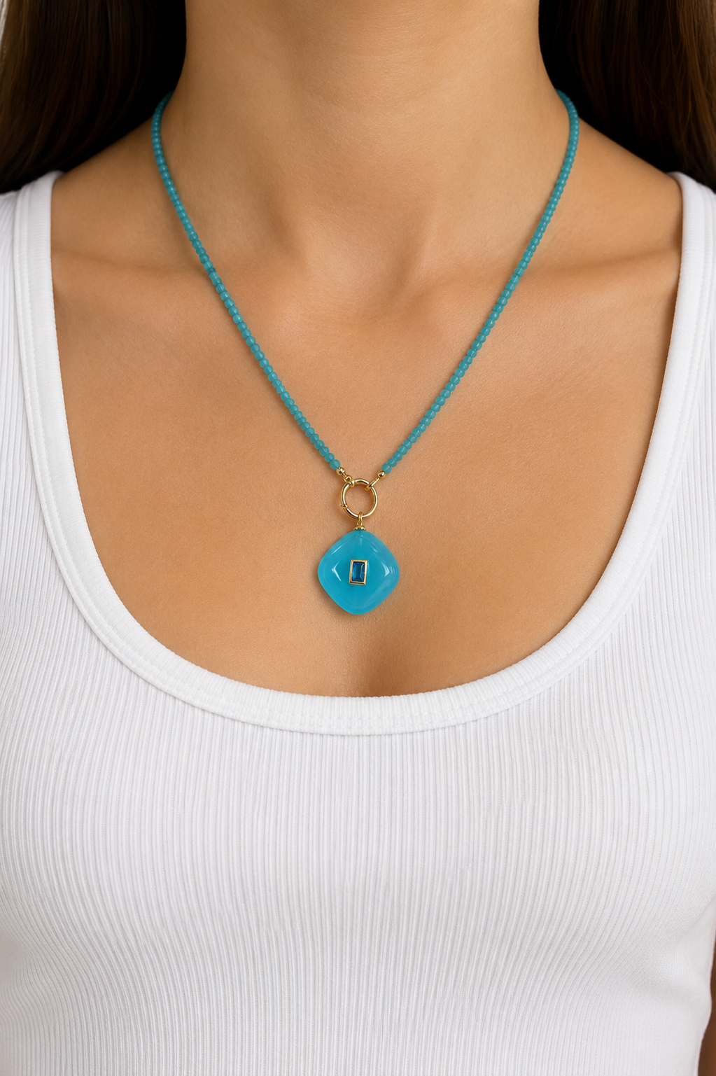 Taryn Turq Bead And Pendant