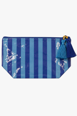 Striped Toiletry Pouch