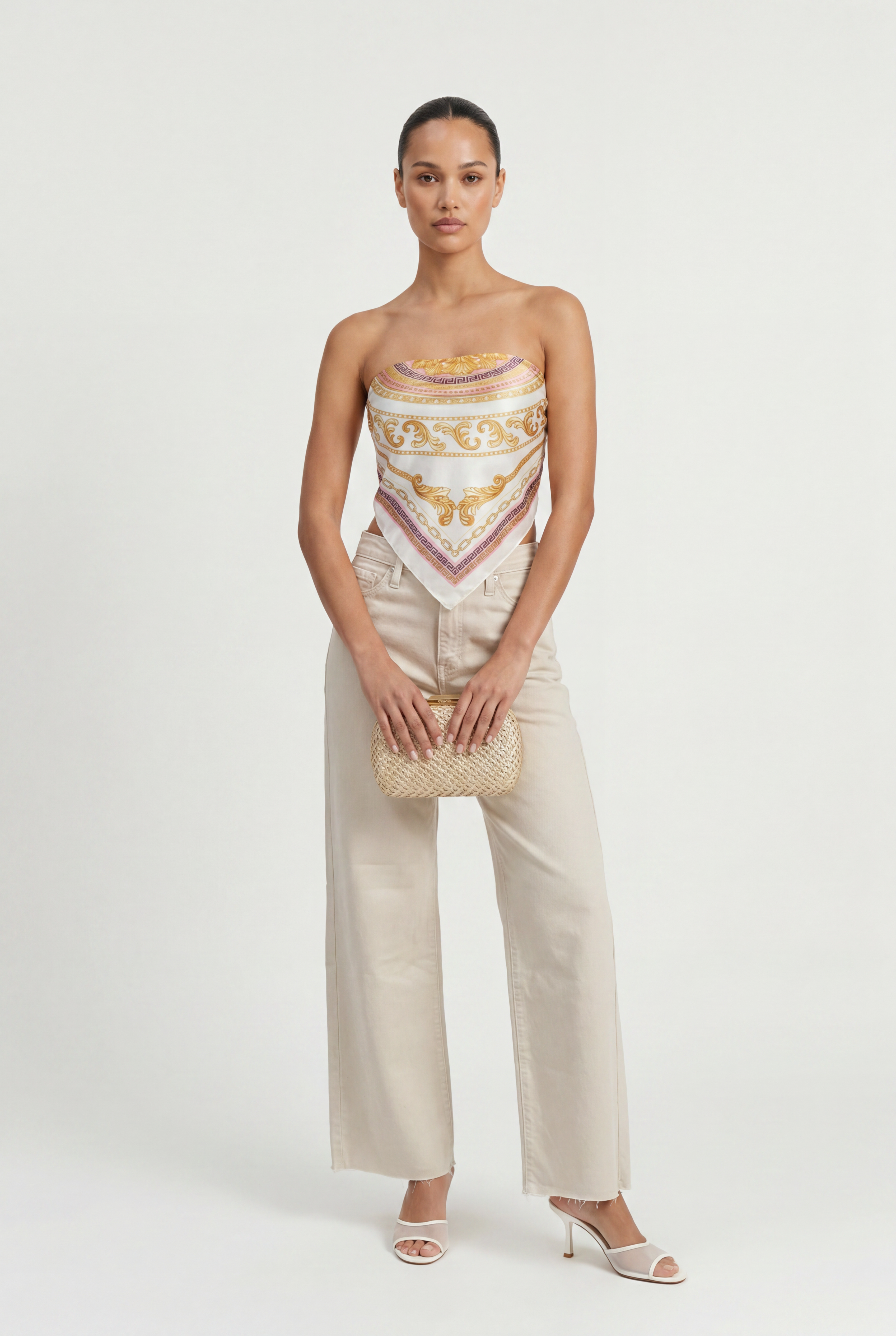 Scissor Cut Wide Leg