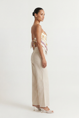 Scissor Cut Wide Leg