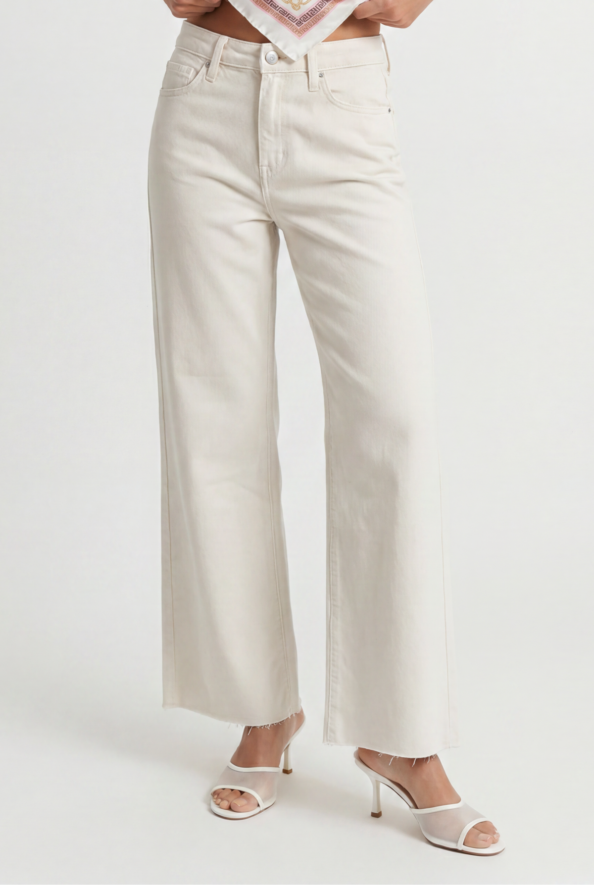 Scissor Cut Wide Leg