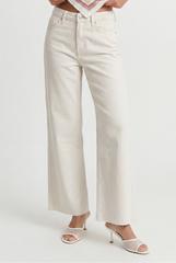 Scissor Cut Wide Leg
