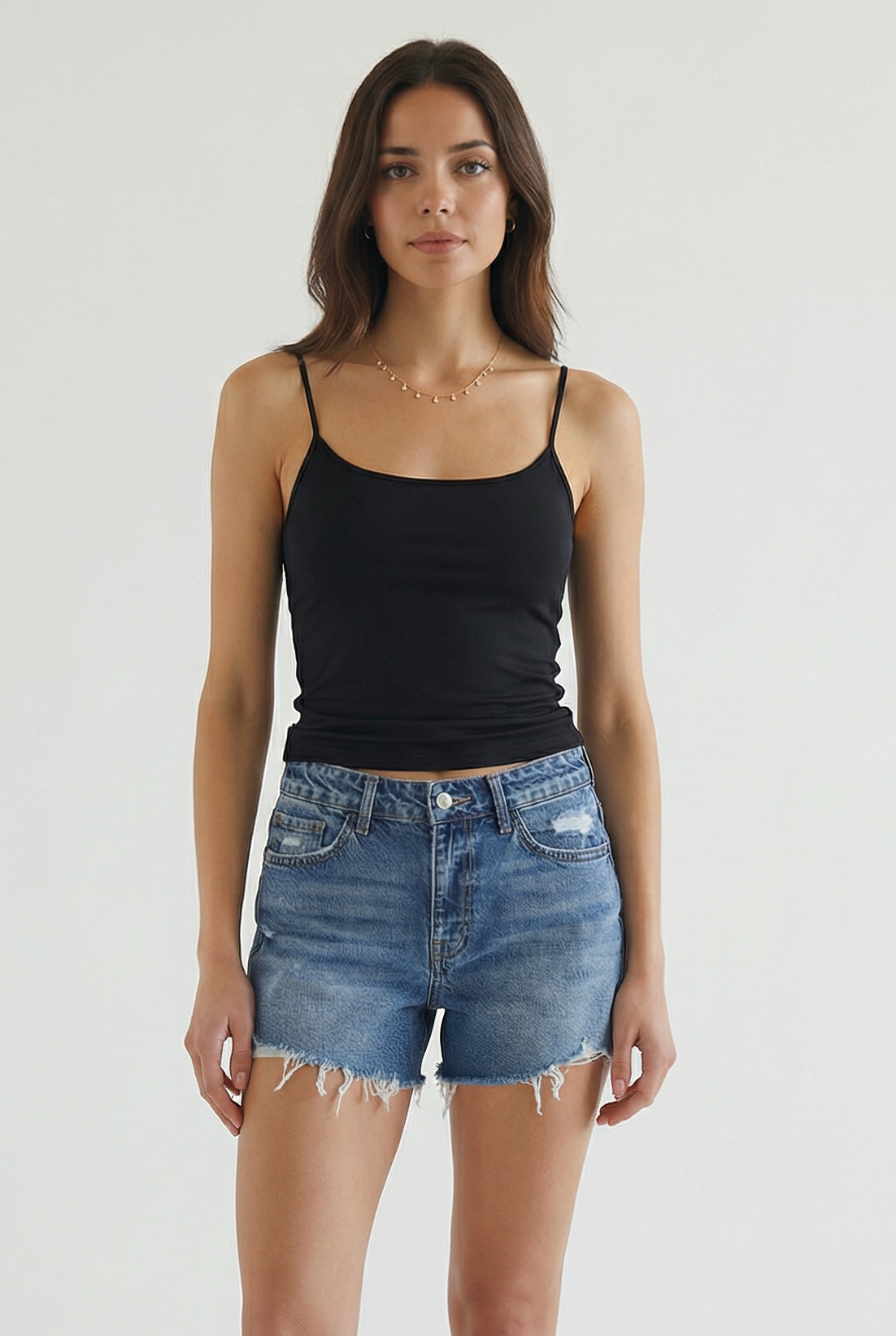 Seamless Spaghetti Strap Cami