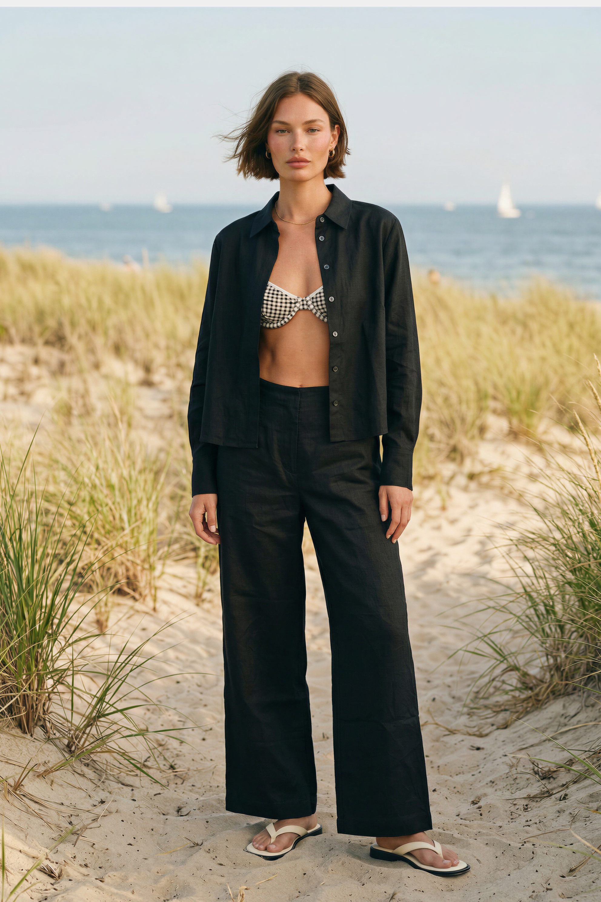 Seaside Afternoon Linen Shirt