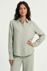 Seaside Afternoon Linen Shirt