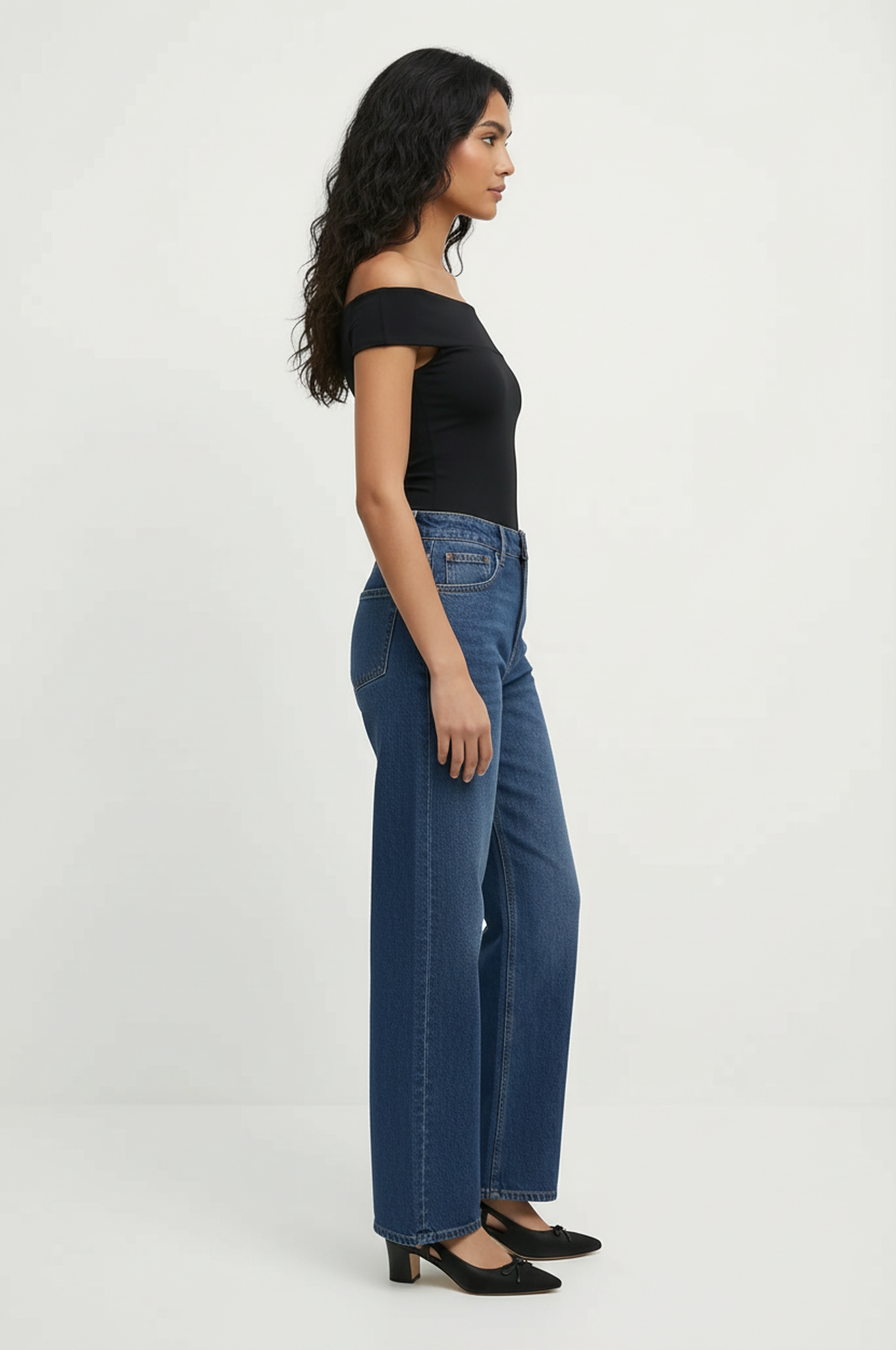 Second Skin Off The Shoulder Top