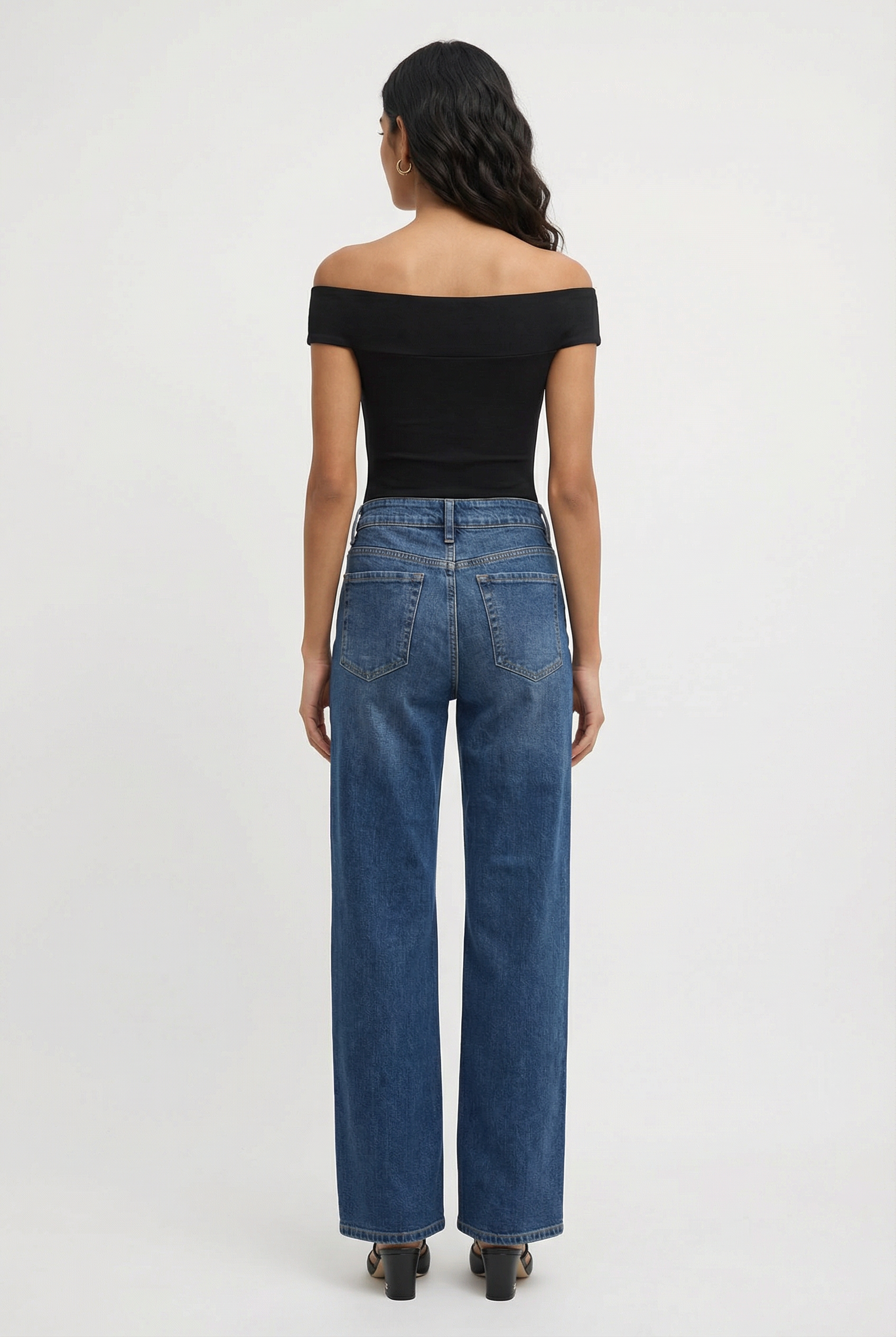 Second Skin Off The Shoulder Top