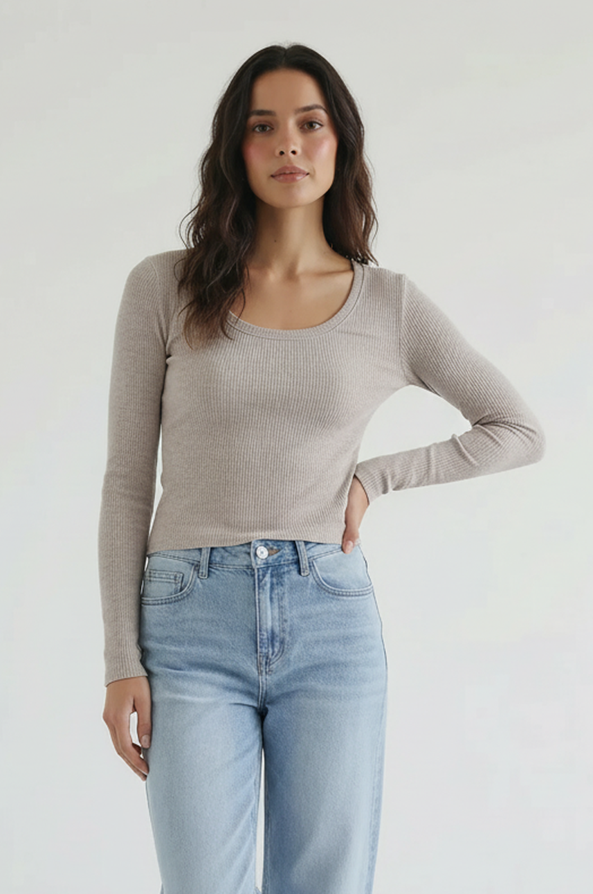 Sirena Ribbed Long Sleeve