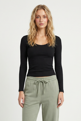 Sirena Ribbed Long Sleeve