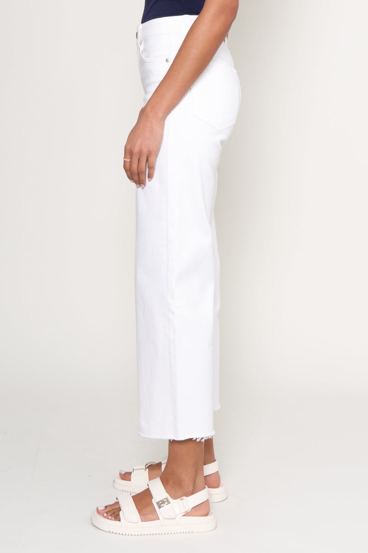 Slim Wide Leg Jeans