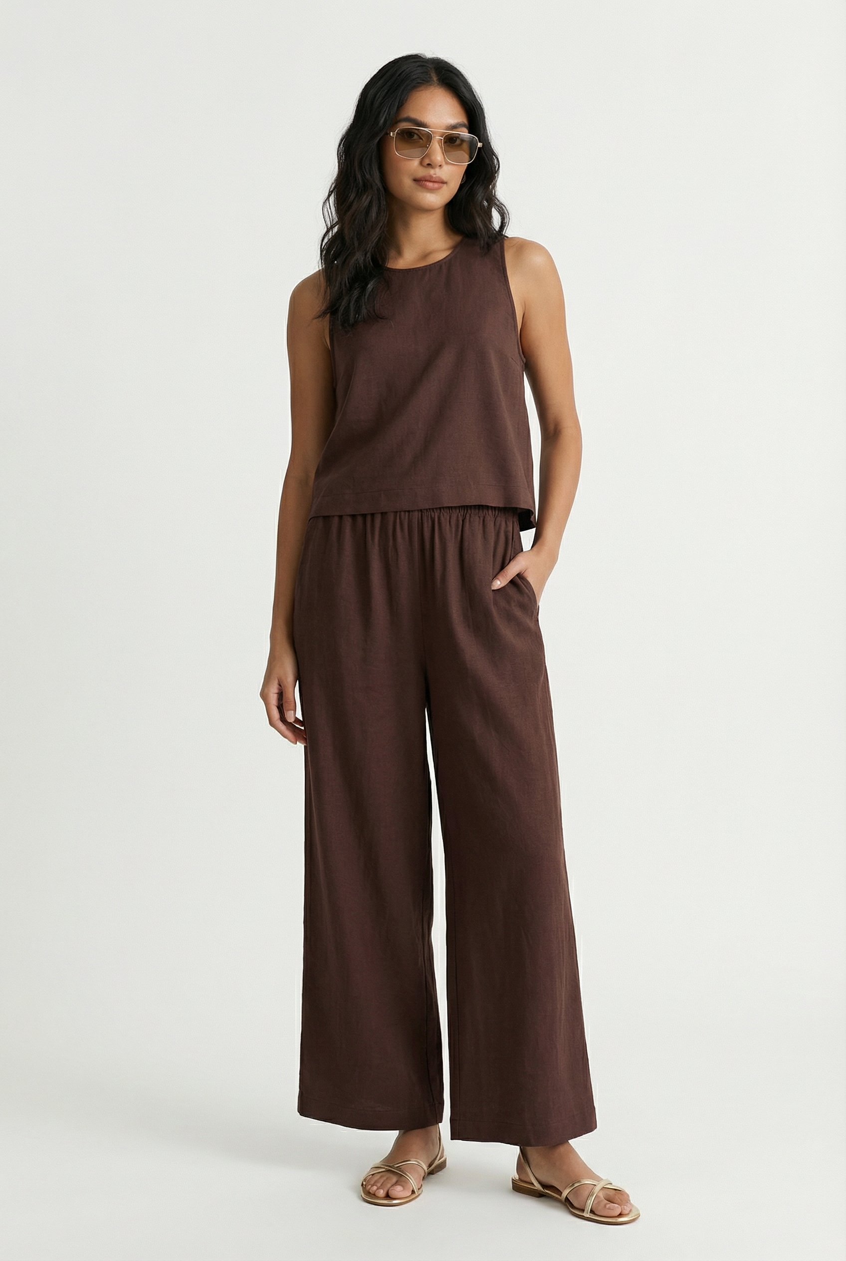 Sloane Linen Top