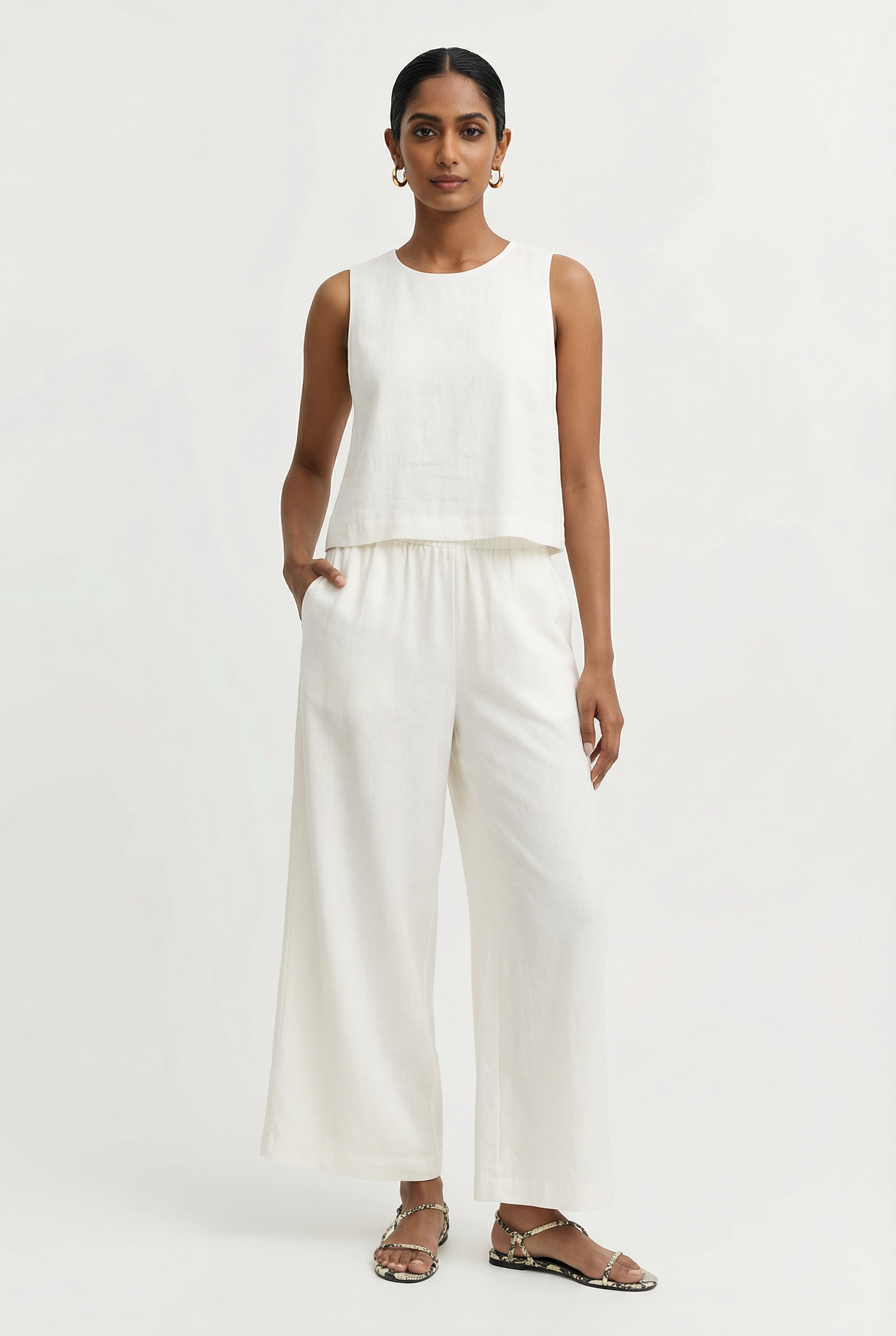 Sloane Linen Top