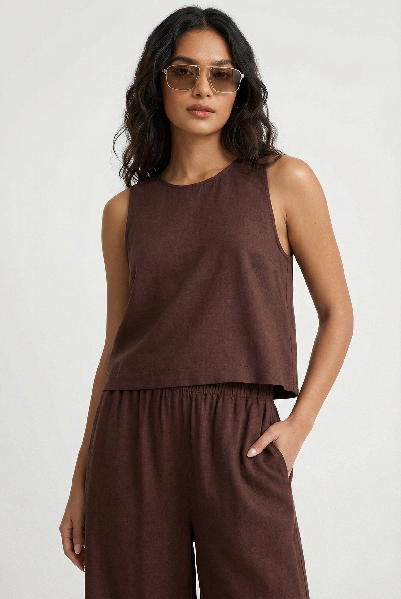 Sloane Linen Top