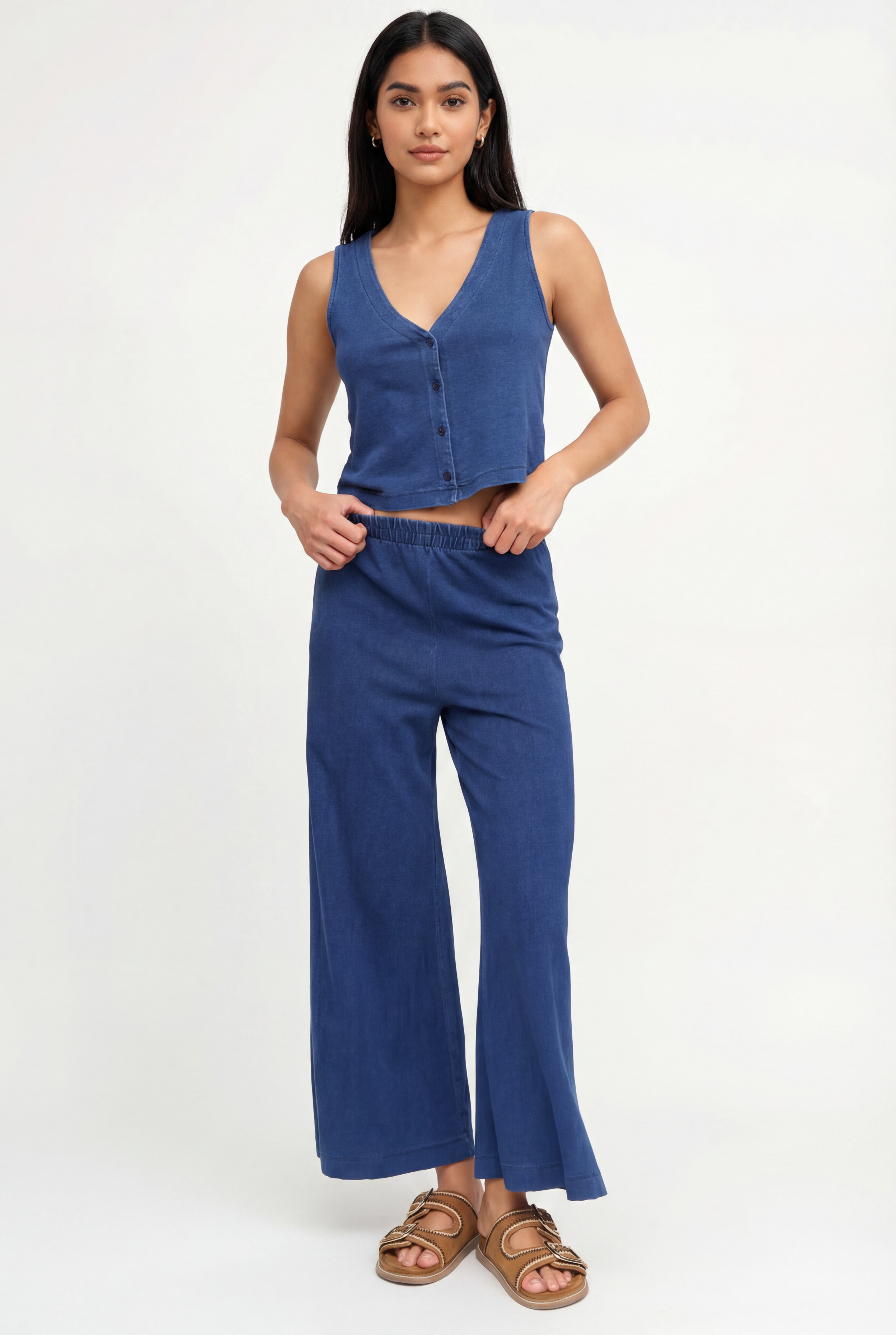 Solace Jersey Denim Top