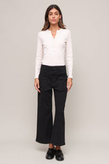 Sophia Utility Pant Black