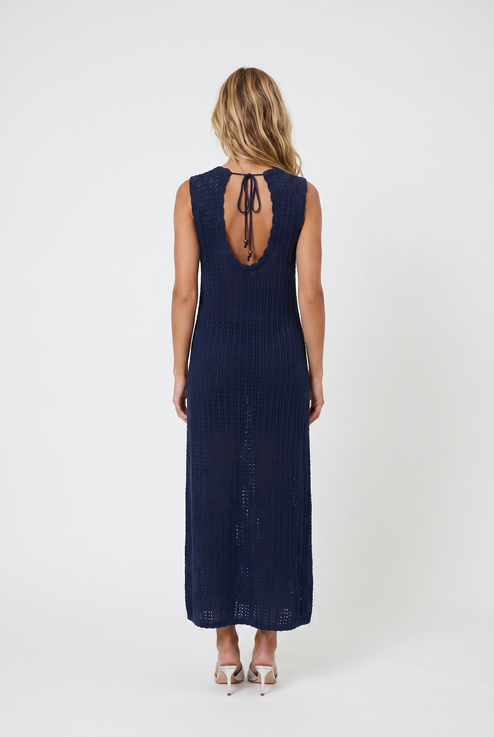 Sunriser Crochet Tie Back Dress