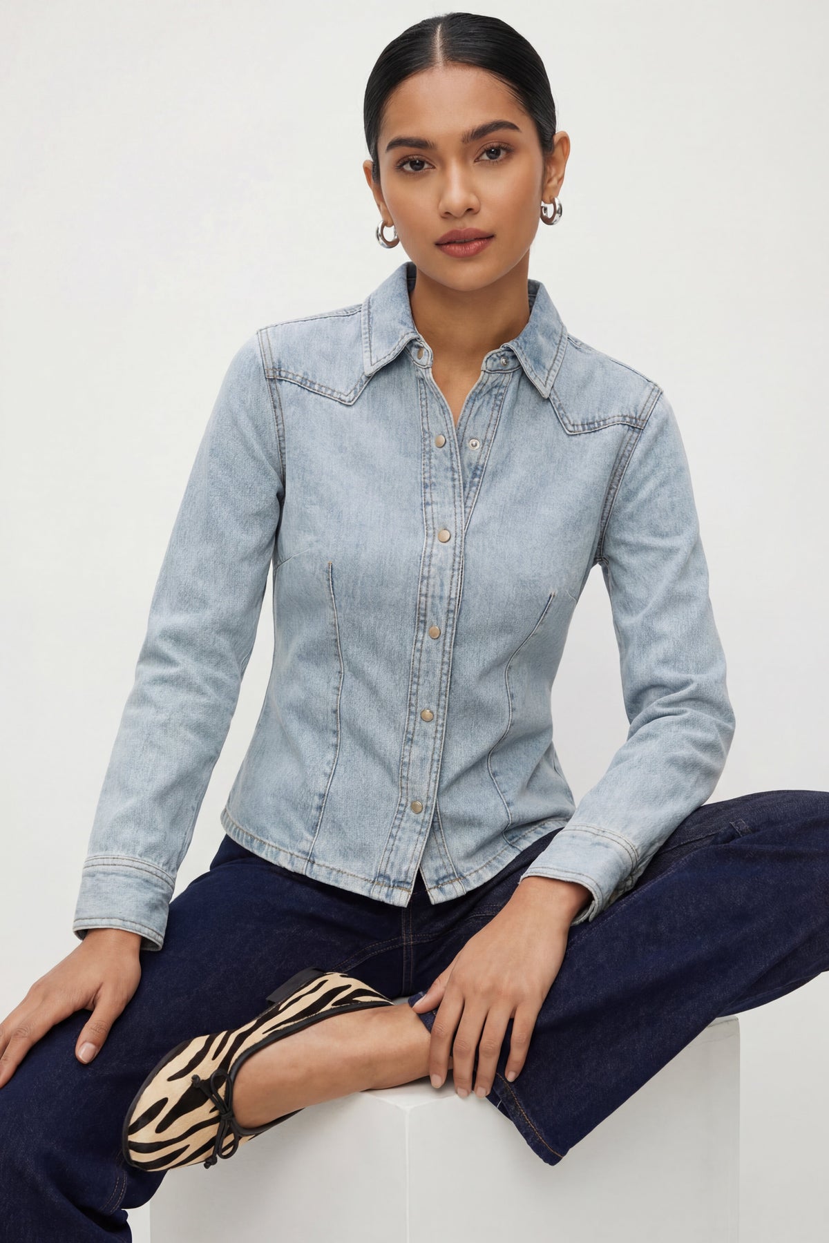 Taiana Denim Shirt