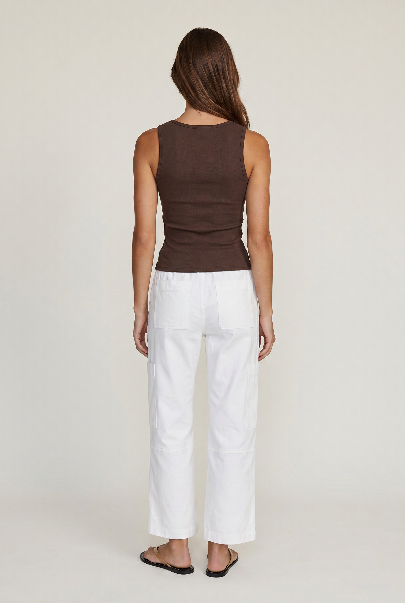 The Easy V Neck Rib Tank