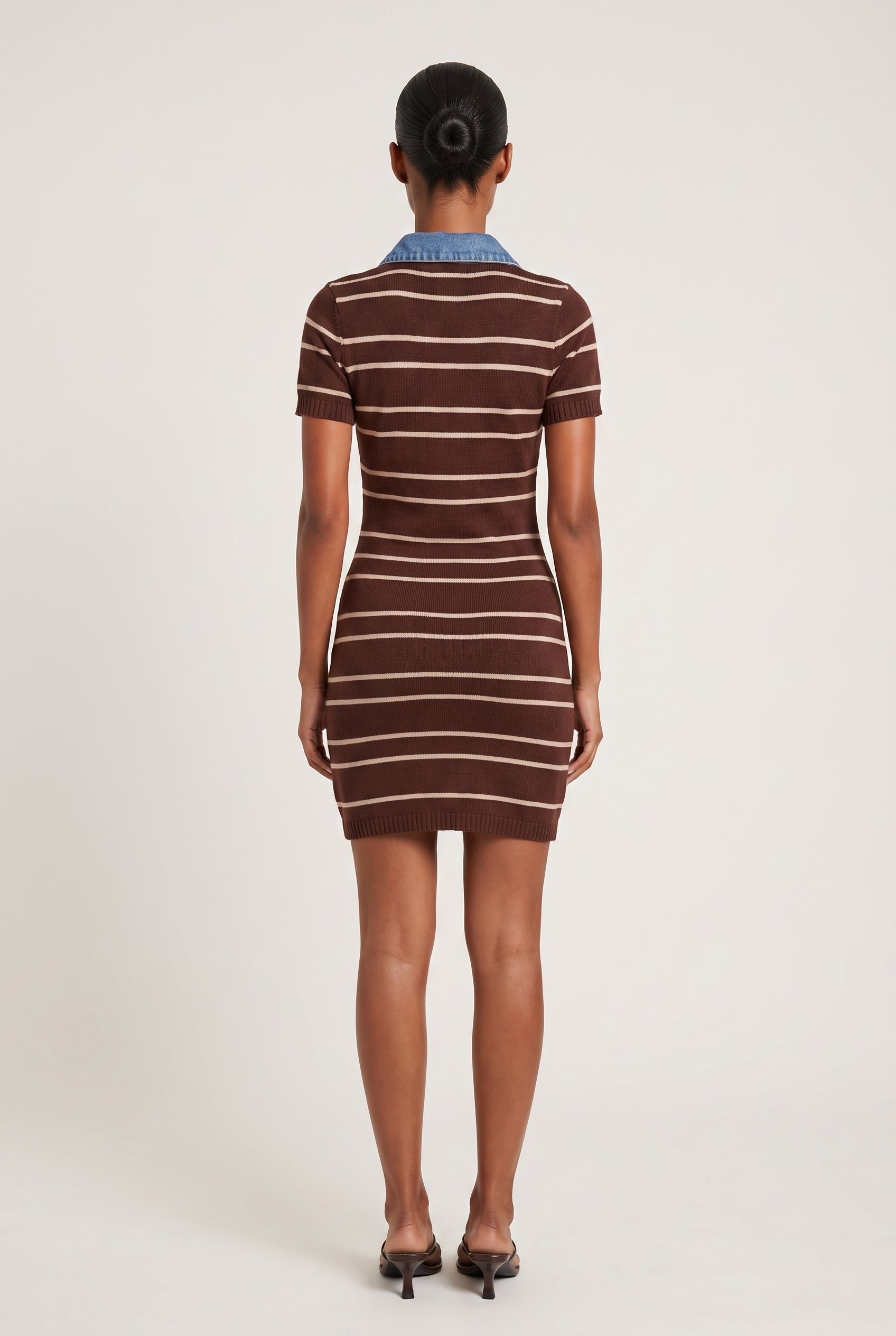 Theo Stripe Polo Dress