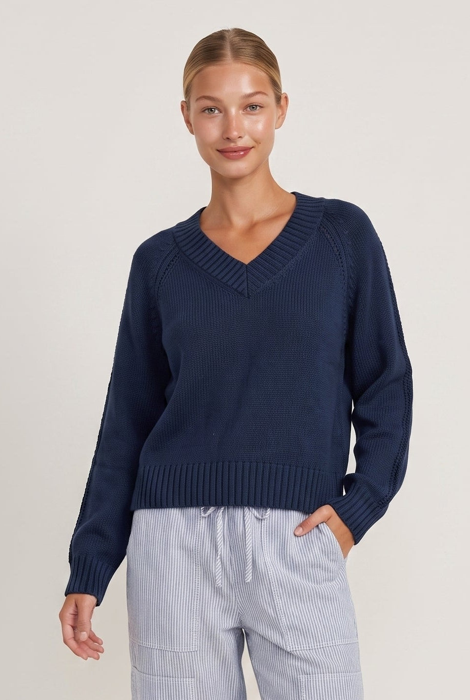 Stratton V-neck Sweater