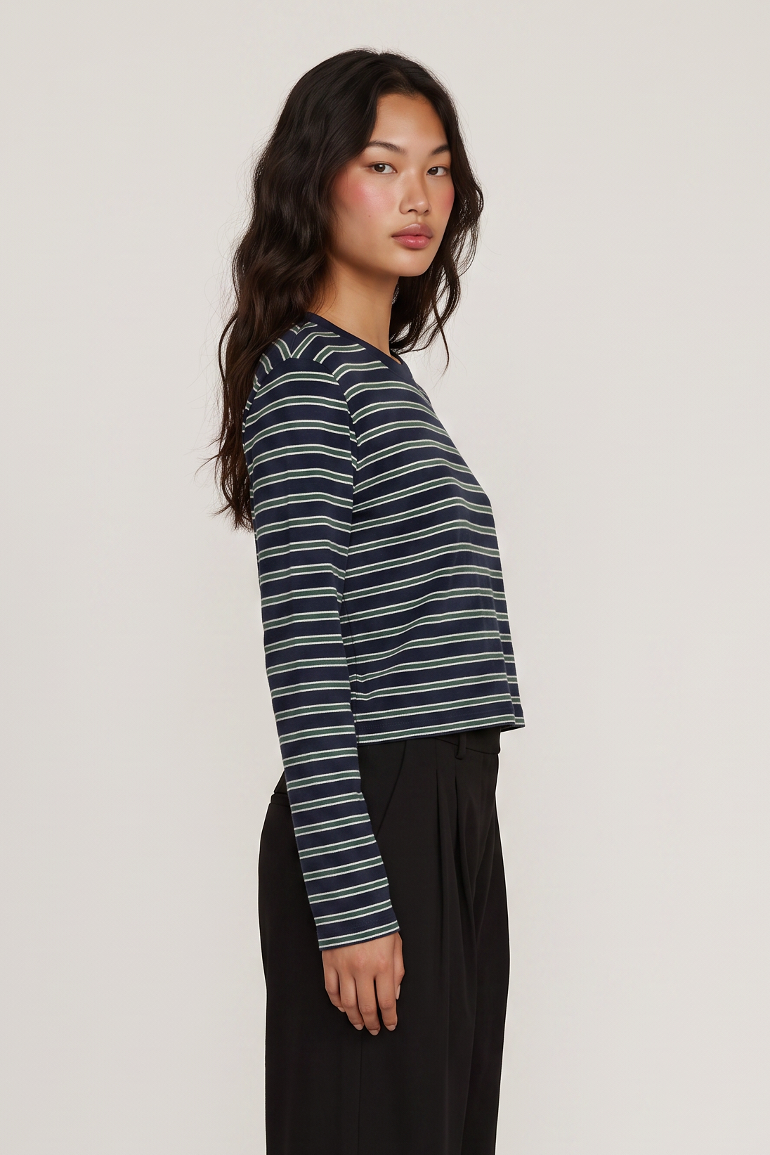 Zero Effort Stripe Long Sleeve Tee