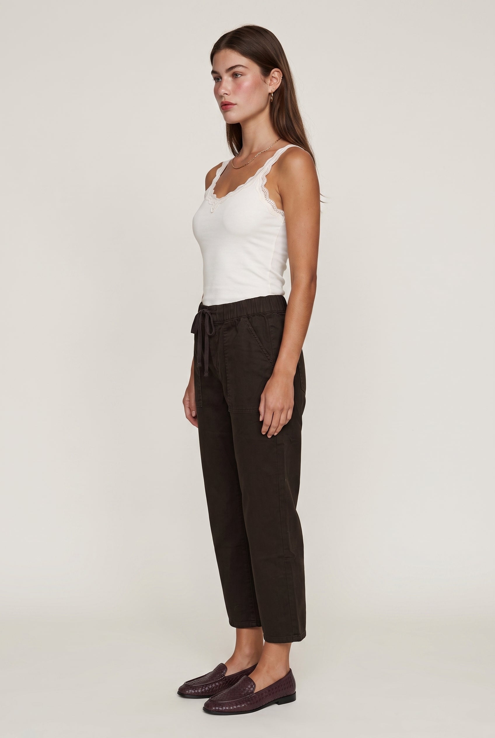 Twill Utility Pant Dark Mallard