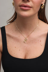 Teardrop Bezel Charm