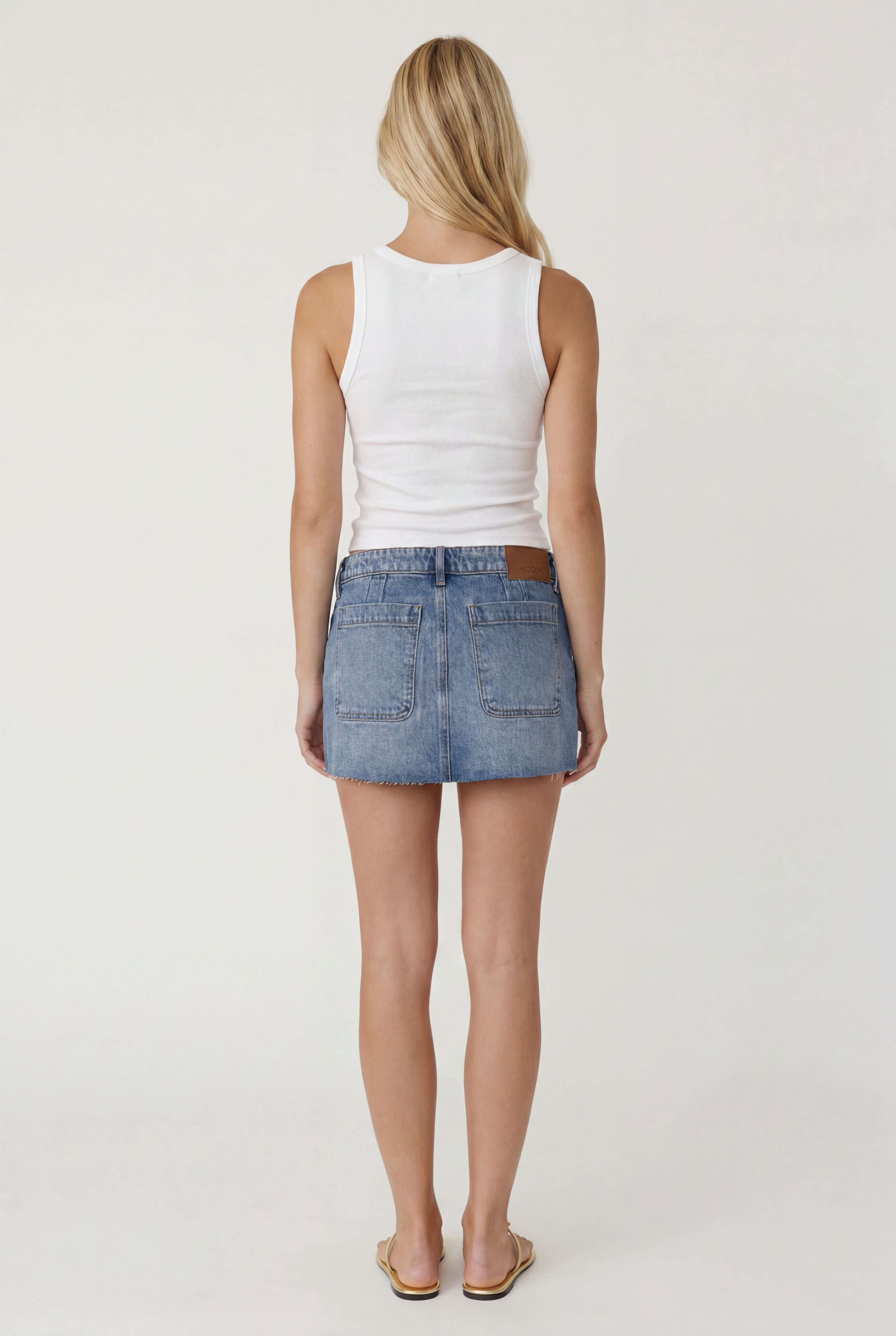The Easy V Neck Rib Tank