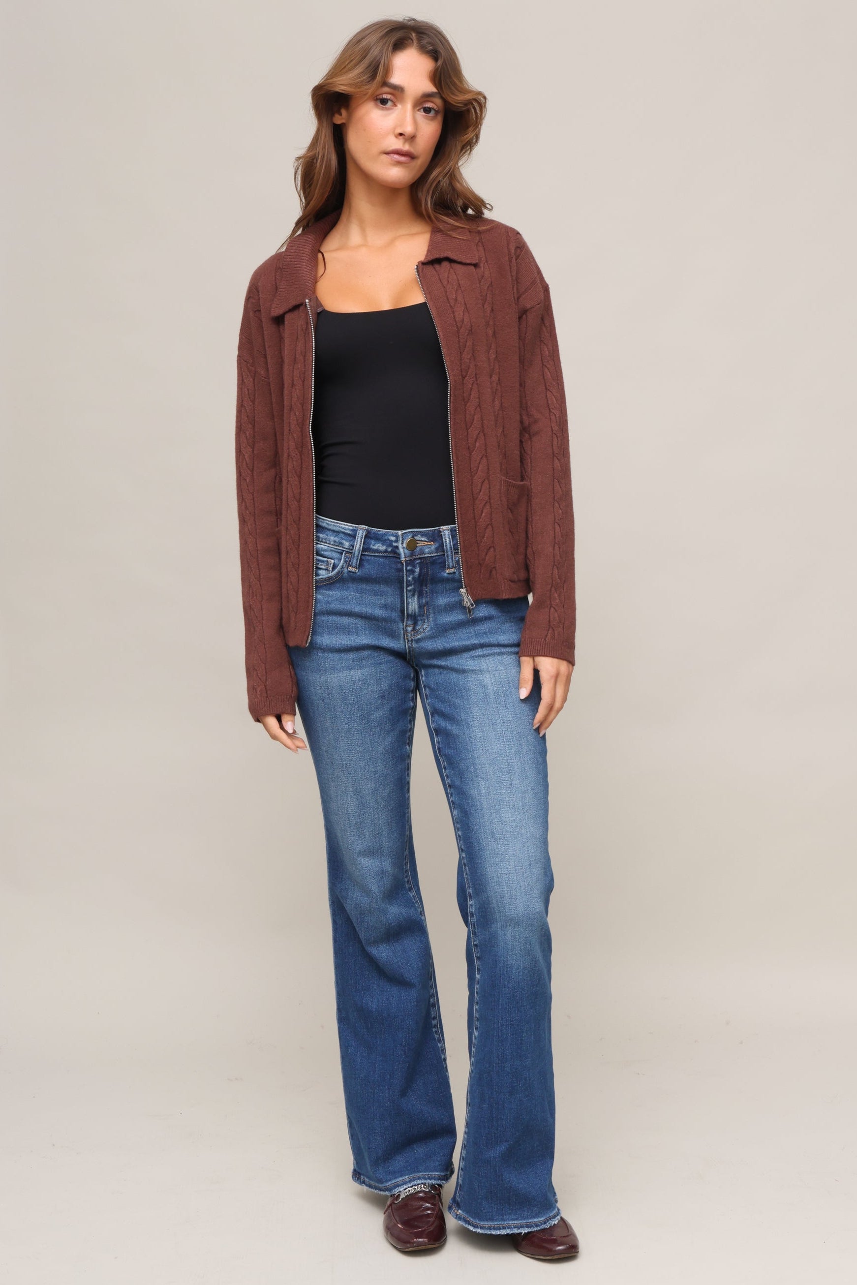 The Heritage Zip Up Sweater