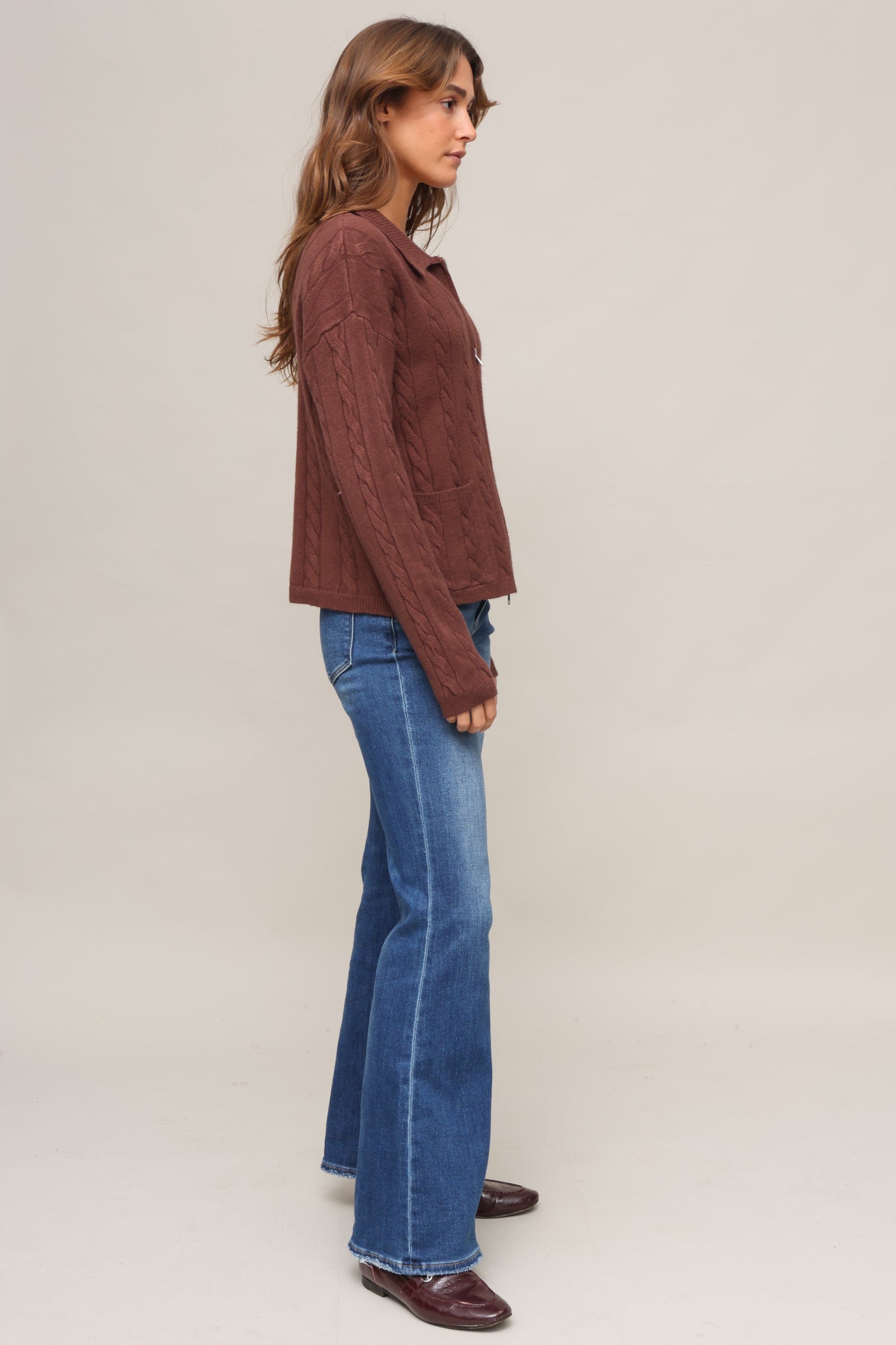The Heritage Zip Up Sweater