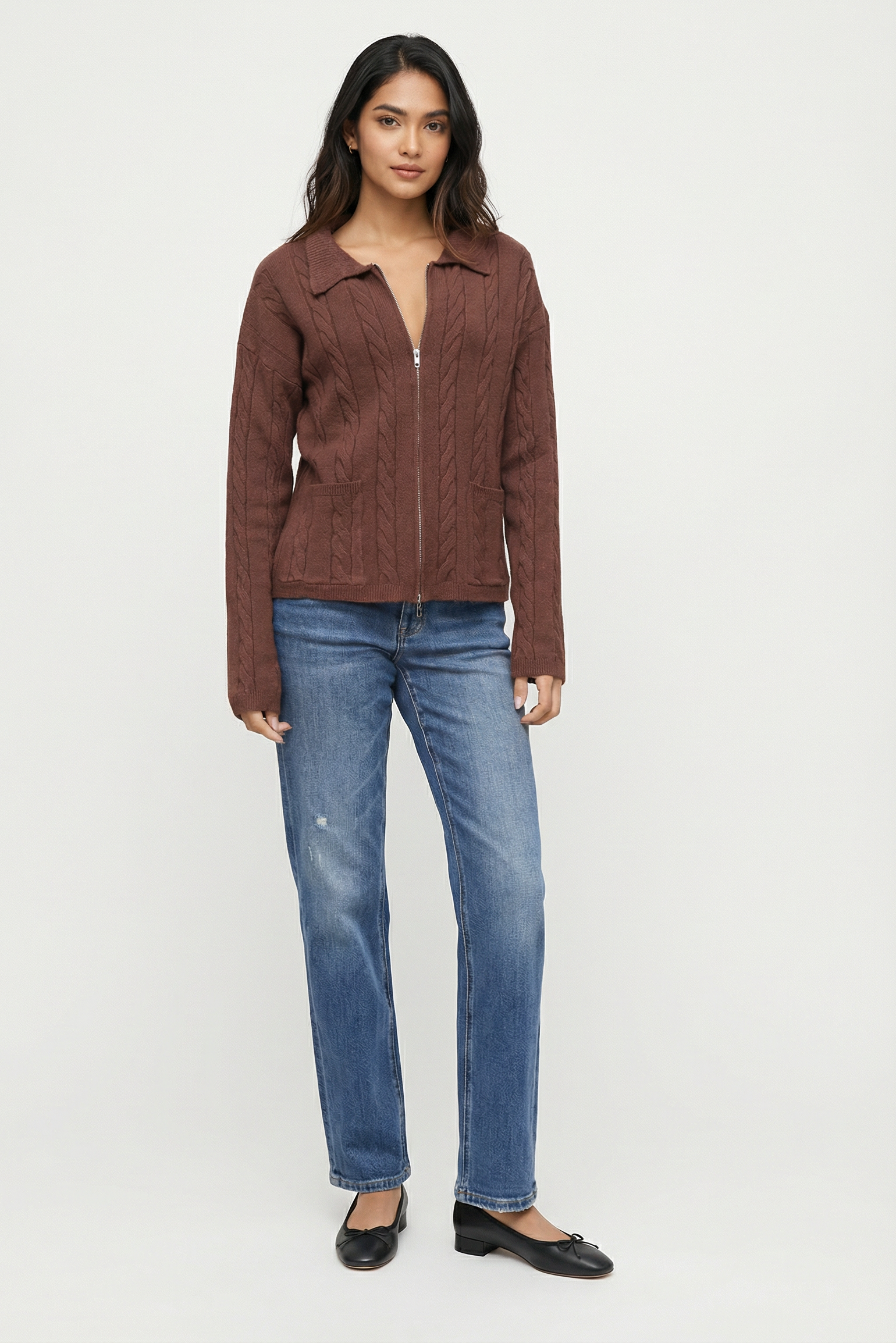 The Heritage Zip Up Sweater