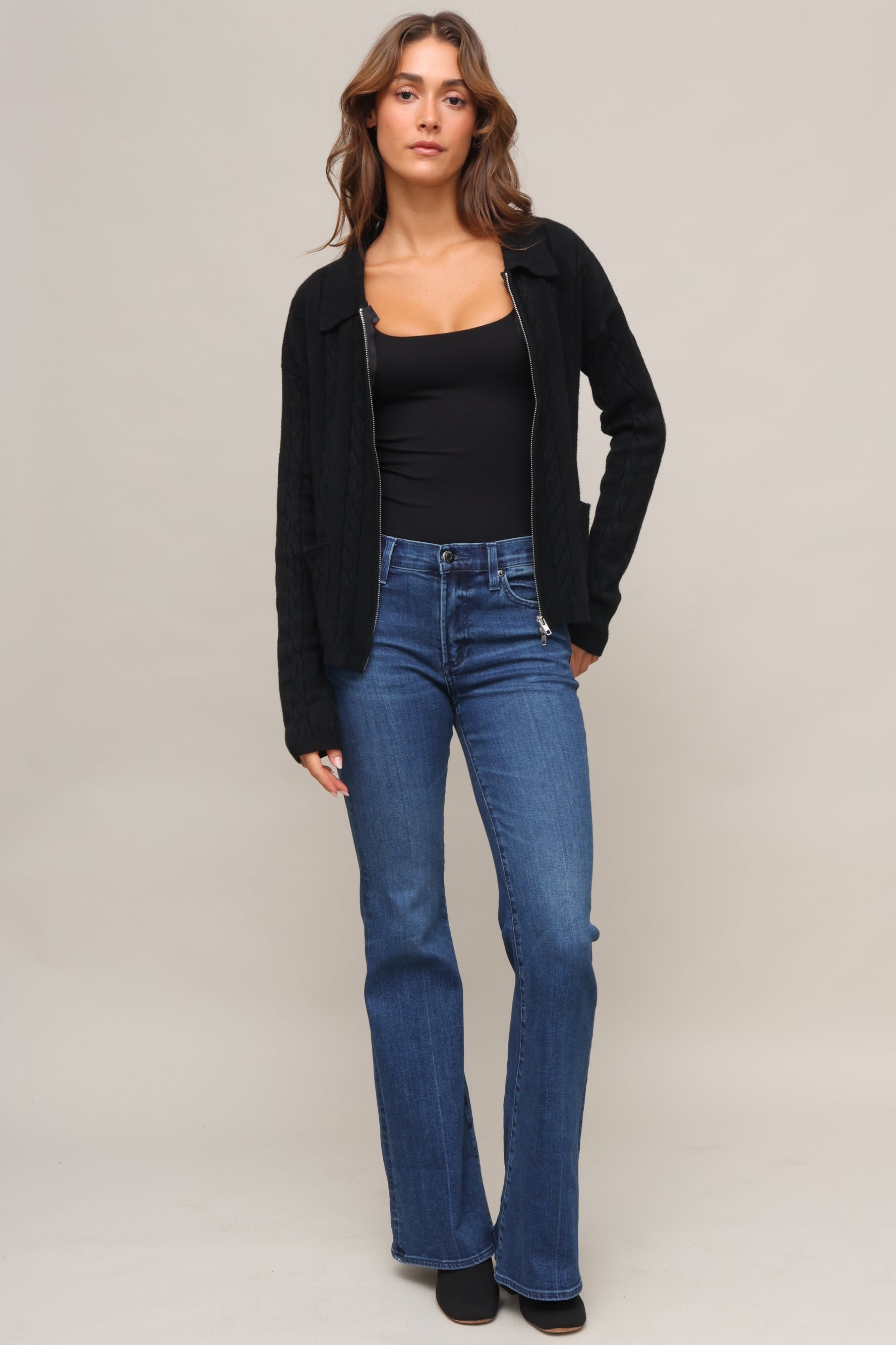 The Heritage Zip Up Sweater