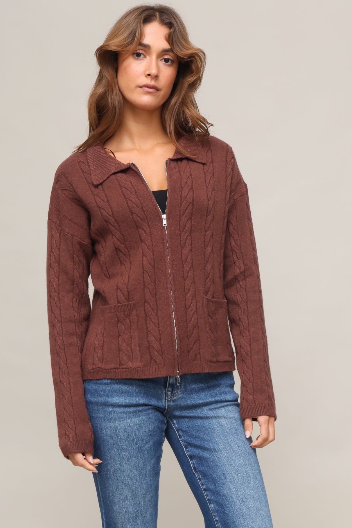 The Heritage Zip Up Sweater