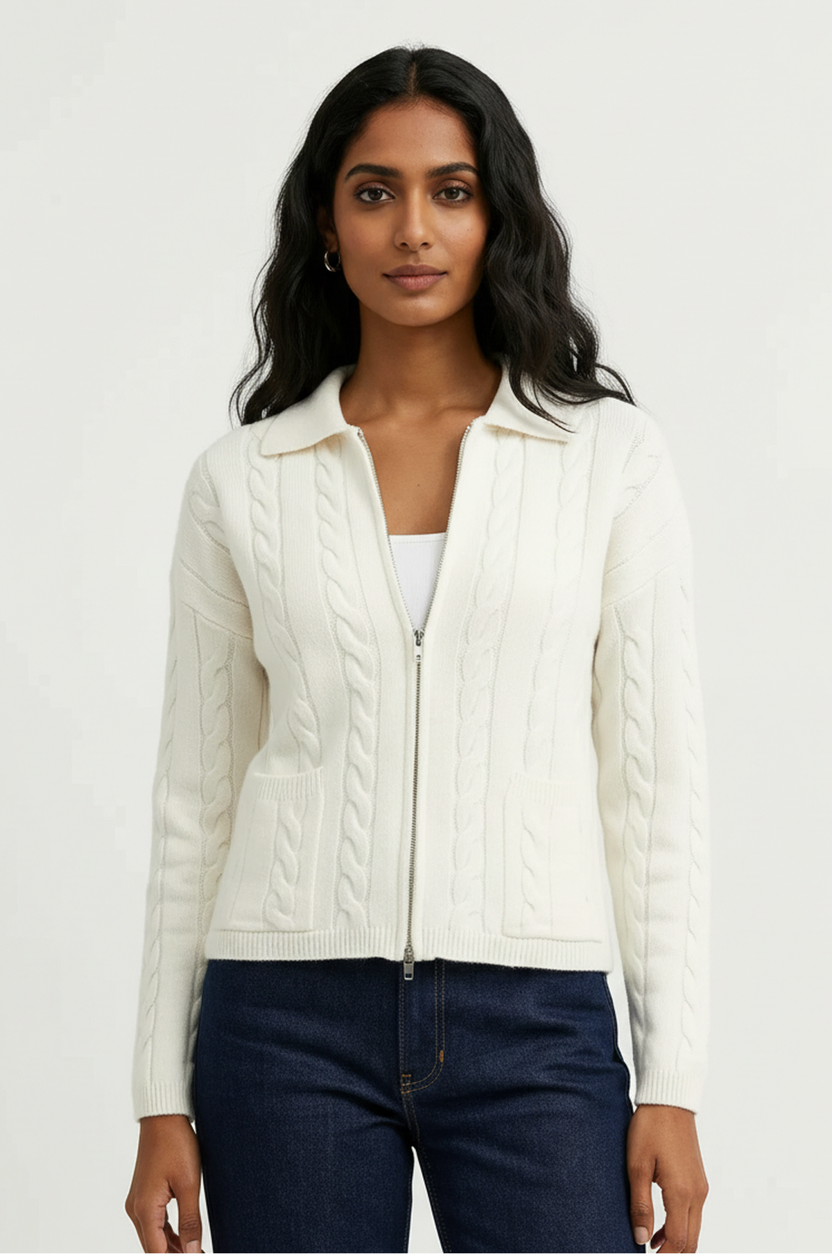 The Heritage Zip Up Sweater