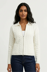 The Heritage Zip Up Sweater