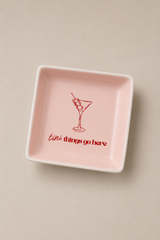 Tiny Things Go Here Trinket Tray