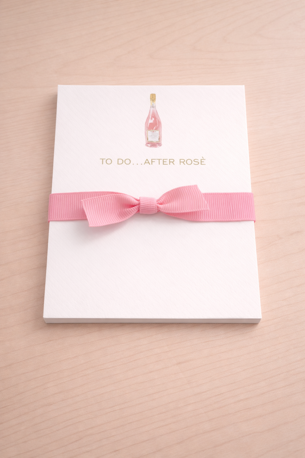 To Do After Rose Notepad