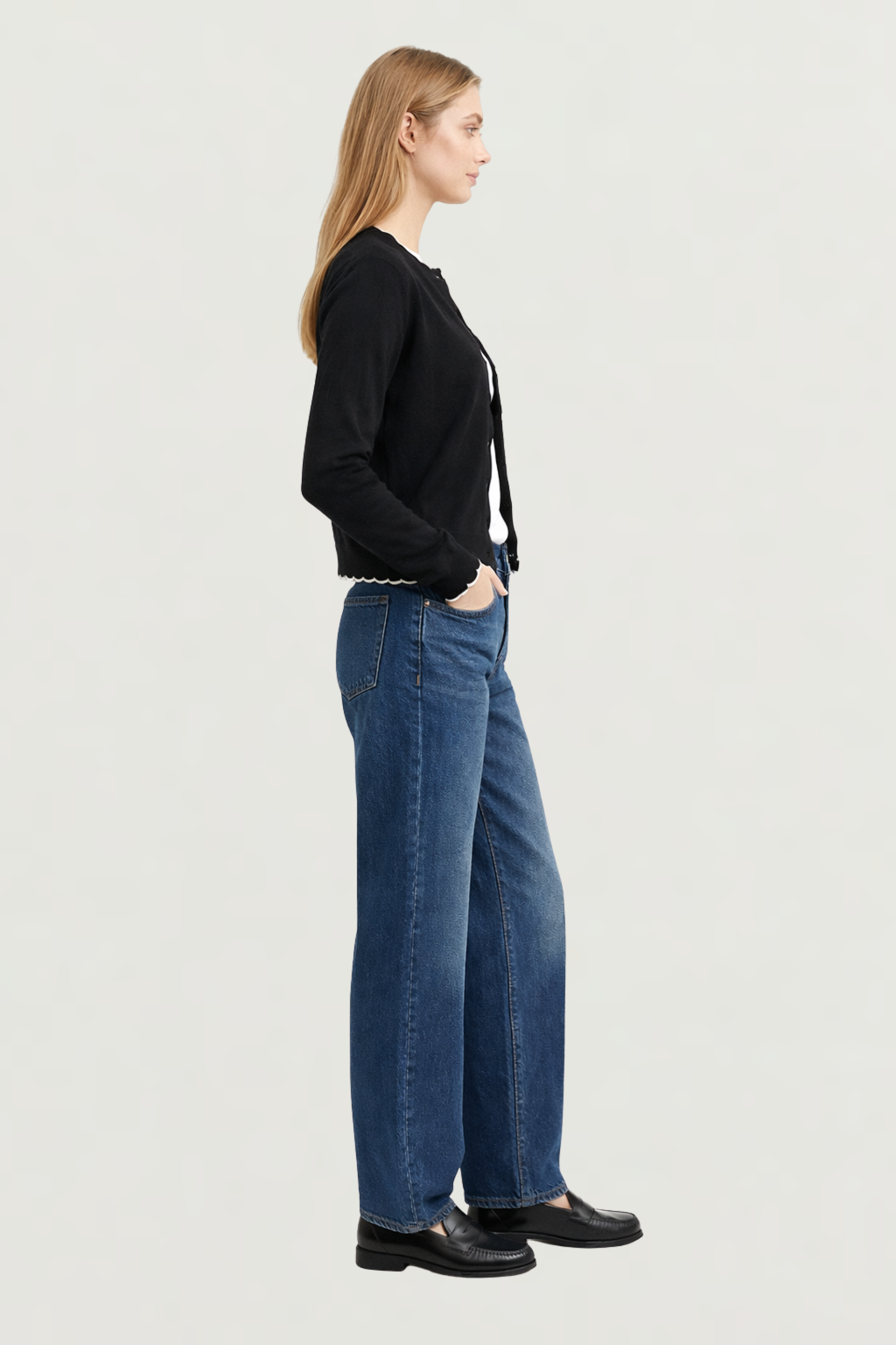 Tribeca Scallop Cardigan
